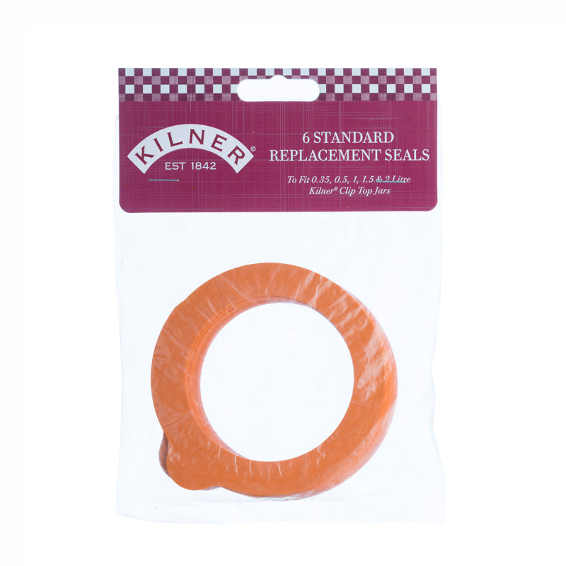 Kilner Rubber Replacement Seals | Standard, Set of 6