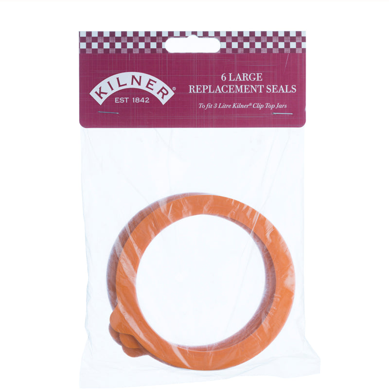 Kilner Rubber Replacement Seals | Large, Set of 6