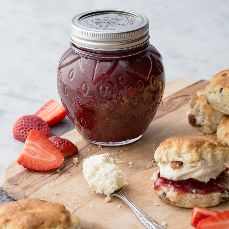Kilner Strawberry Screw-Top Preserve Jar | 400 mL