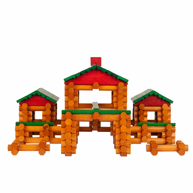 LINCOLN LOGS - Classic Farmhouse Building Set | 268 Pieces - manufacturer image 1