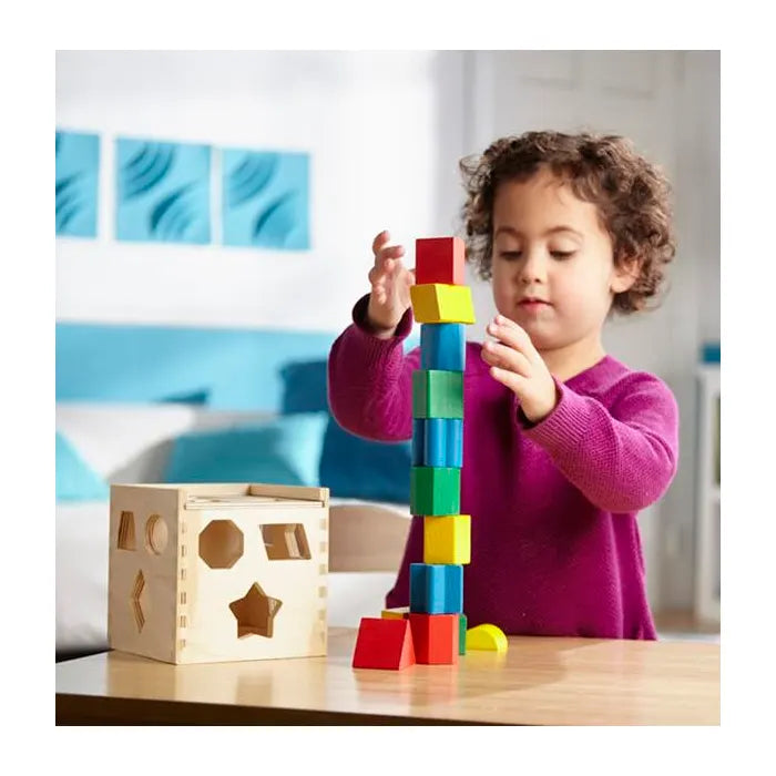 Melissa & Doug - Cube d'Activités Tri Formes