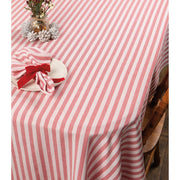 Now Designs - Peppermint Stripe Tablecloth 60x84 inch - lifestyle