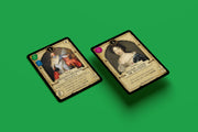 La Cour de Versailles character cards showing historical relationships
