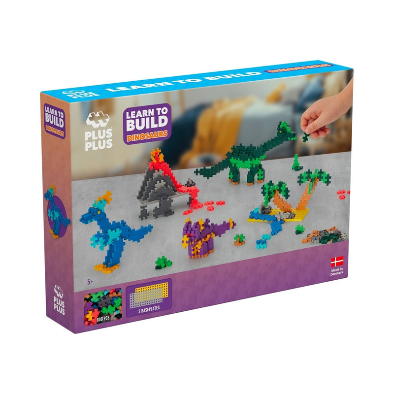 LEARN TO BUILD - DINOSAURES - 600pcs