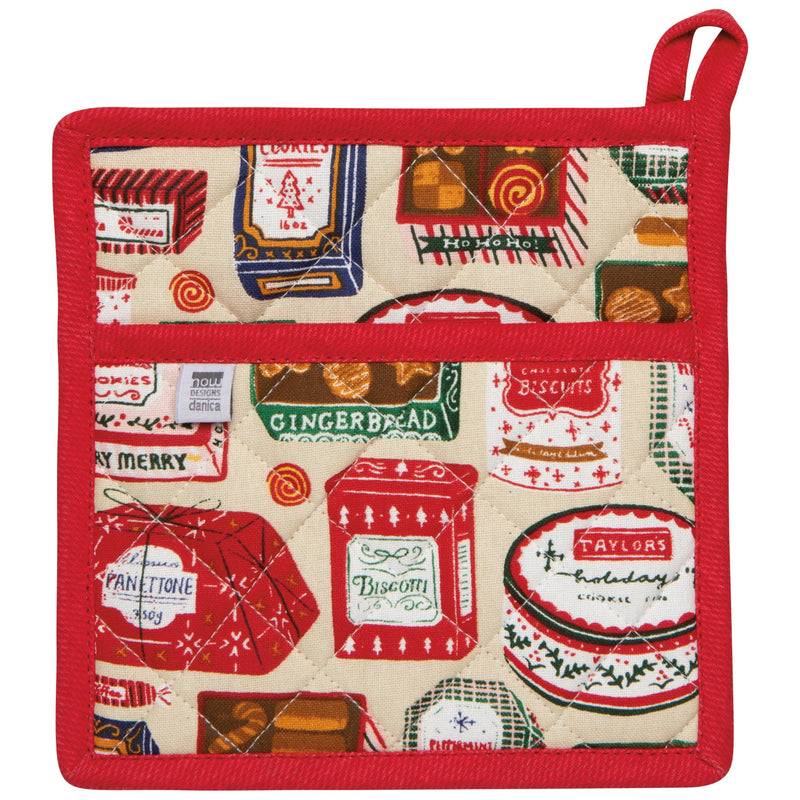 Now Designs - Sugar & Spice Christmas Spruce Pocket Potholder