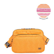 LUG - Double Back Belt Bag - PEACH SORBET - colour view