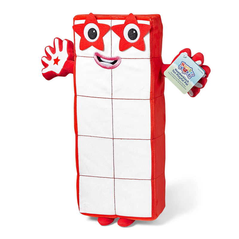 hand2mind - Numberblocks - Peluche Dix les copains joueurs