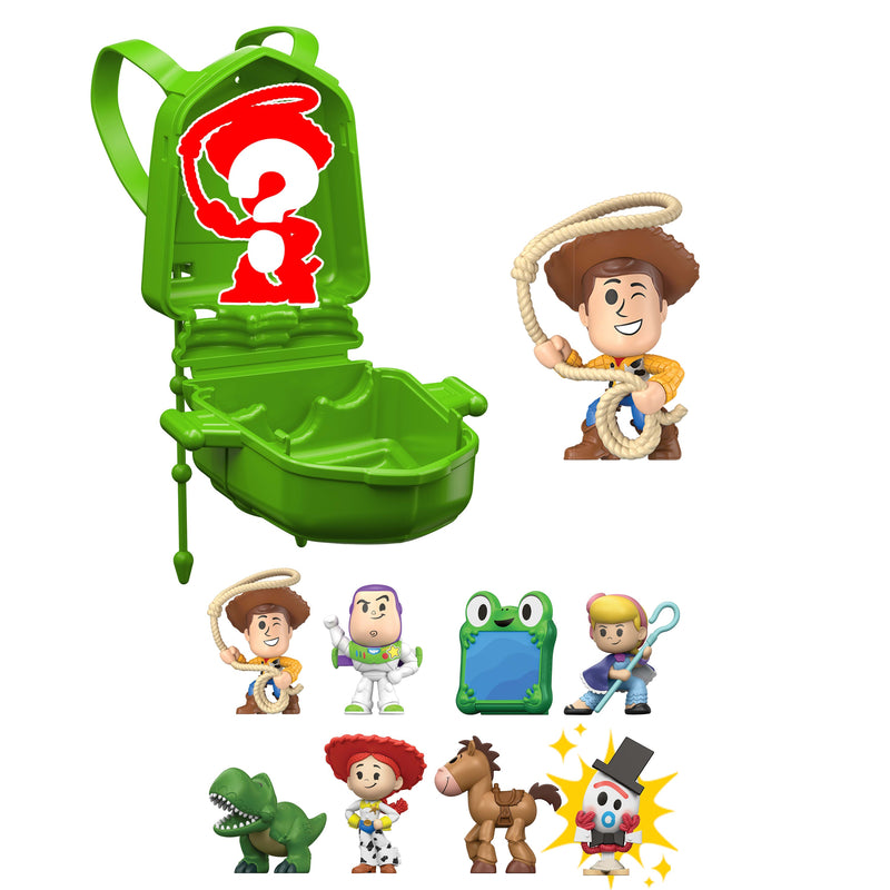 Disney and Pixar Toy Story 5 Small Stars mini figure in accessory backpack by Mattel