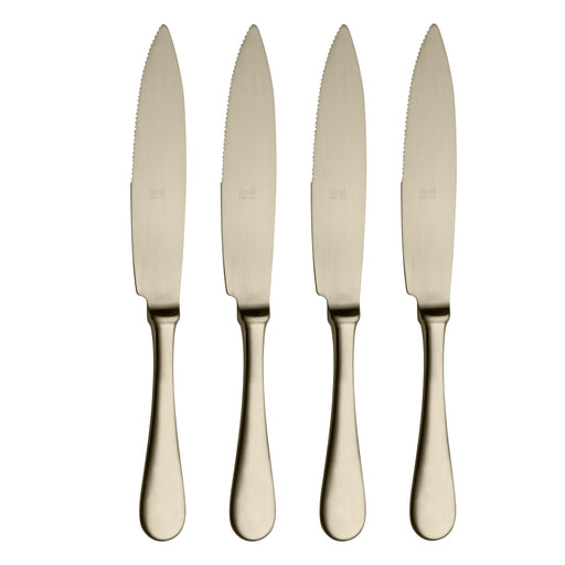 Mepra - Steak Knives Set - 4 Pcs. - Ice Champagne – MPR-10002244IC – Image 1