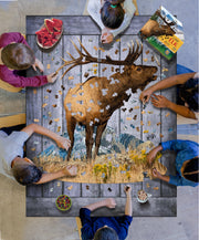 Madd Capp Puzzles – I Am Elk Jigsaw Puzzle | 1000 Pieces – lifestyle view