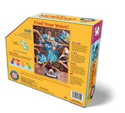 Madd Capp Puzzles – I Am Mermaid Jigsaw Puzzle | 1000 Pieces – back of packaging