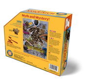 Madd Capp Puzzles – I Am Sasquatch Jigsaw Puzzle | 1000 Pieces – back of packaging