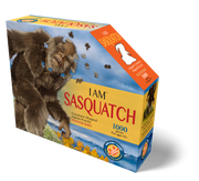 Madd Capp Puzzles – I Am Sasquatch Jigsaw Puzzle | 1000 Pieces – front of packaging