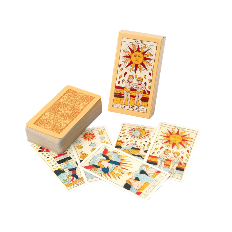 TAROT DE MARSEILLE - RÉÉDITION DU JEU DE NICOLAS CONVERT - 78 CARTES