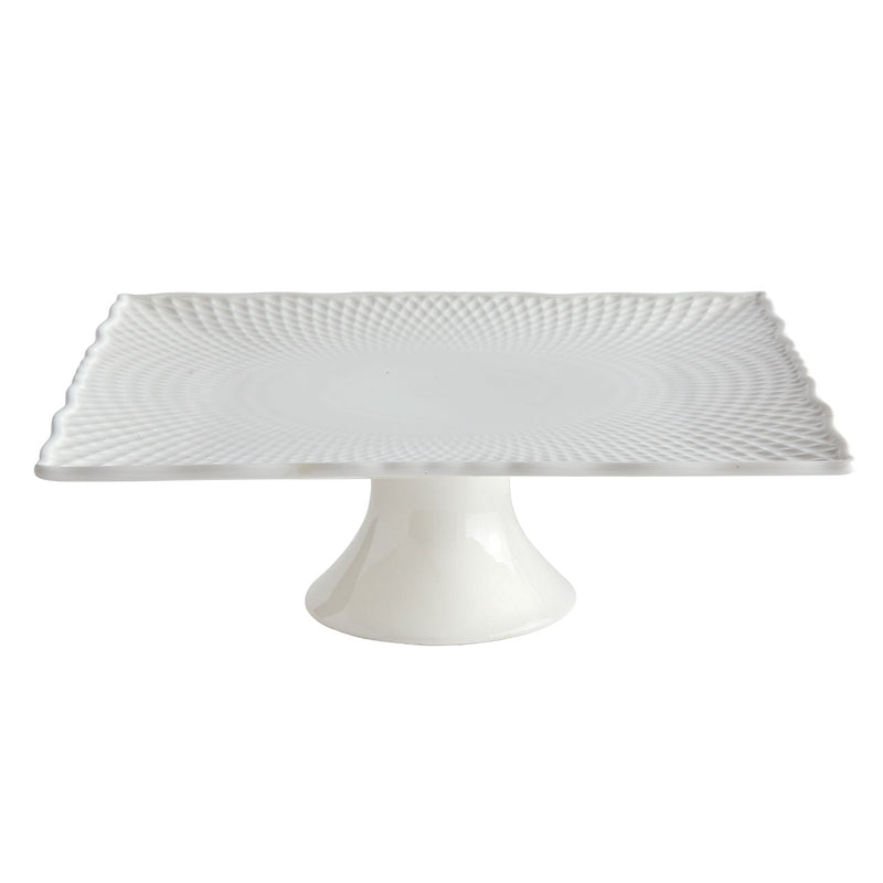 BOWRING - Karisma Square Footed Cake Plate 30.6cm (12in)