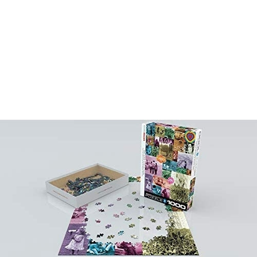 Eurographics 60s Love Collection 1000-piece puzzle by Baron Wolman – view 2