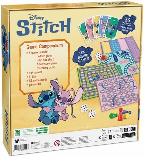 Cartamundi - Stitch - Coffret de jeux
