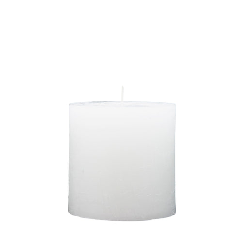 BOWRING - Rustic Blanco 4 x 4" Pillar Candle