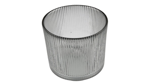 BOWRING - Avanti Glass Tealight Holder, Opal Grey