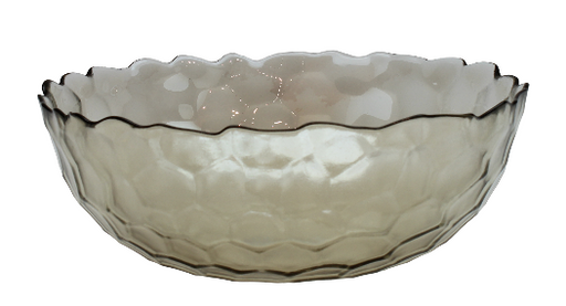 BOWRING - Olympia 25cm Glass Bowl, Coffee Lustre