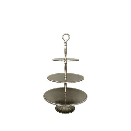 BOWRING - Odyssey 3-tier Server 63cm H, Nickel Finish