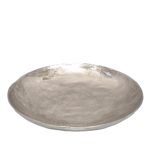 BOWRING - Laird Large Centerpiece 51cm D., Nickel Finish