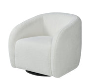 STUDIO 1811 - Harbord Swivel Armchair White Boucle