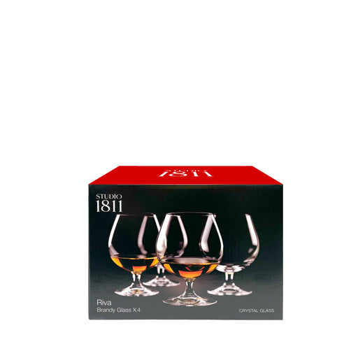 BOWRING - Riva Brandy 530ml (17.9oz) Set of 4
