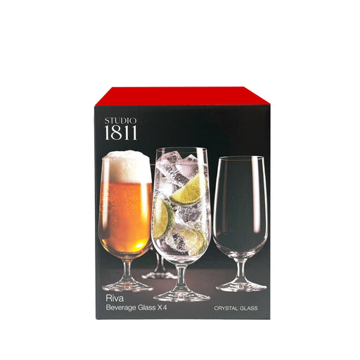 BOWRING - Riva Beverage 420ml (14oz) Set of 4