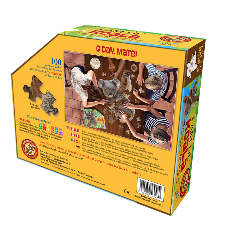 Madd Capp Puzzles - 100 Piece Puzzle - I Am Lil' Koala - view 4