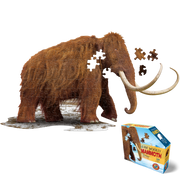 Madd Capp Puzzles – I Am Woolly Mammoth Jigsaw Puzzle | 100 Pieces – puzzle and packaging