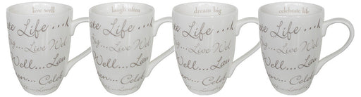 BOWRING - Celebration Set of 4 Mugs