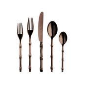 Mepra – Bali Bronze – 5-Piece Flatware Set – 101522005B – Image 1