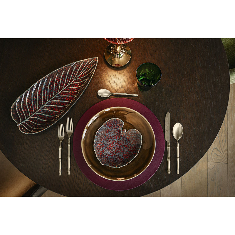 Mepra – Bali Pewter Champagne – 5-Piece Flatware Set – 101522005PC – Image 2