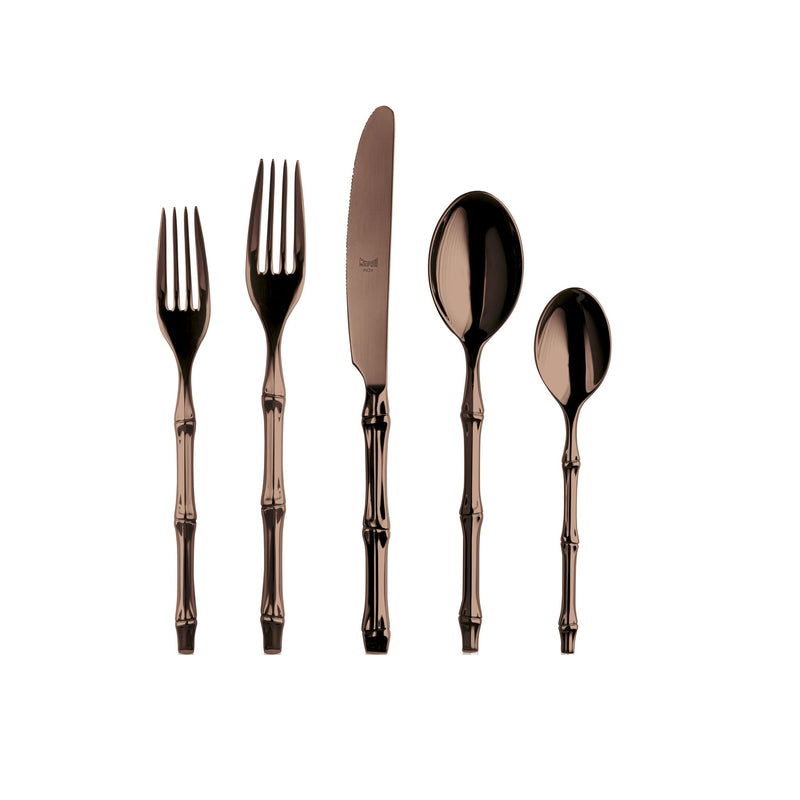 Mepra – Bali Bronze – 20-Piece Flatware Set – 101522020B – Image 1