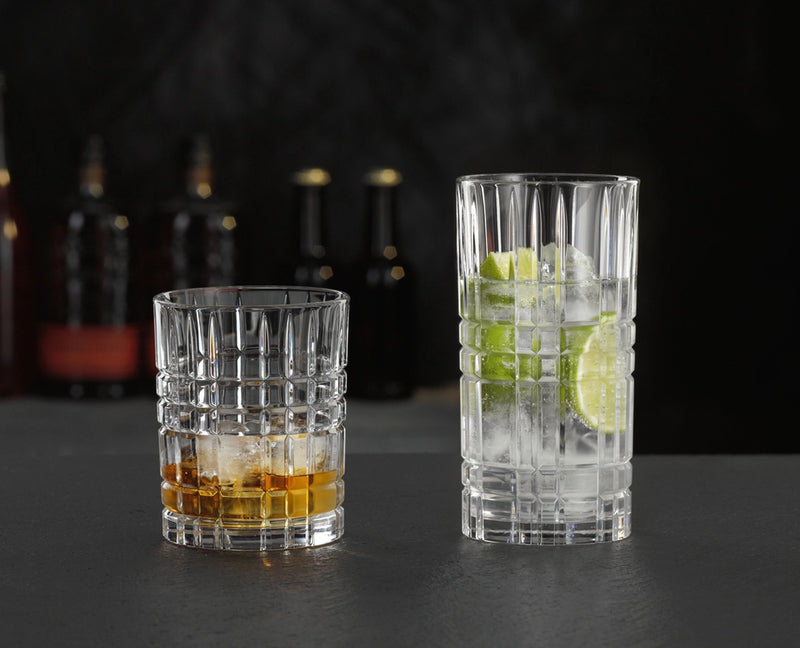 Nachtmann - Highland - Whisky Tumbler & Long Drink Glass Set - 12 Pieces