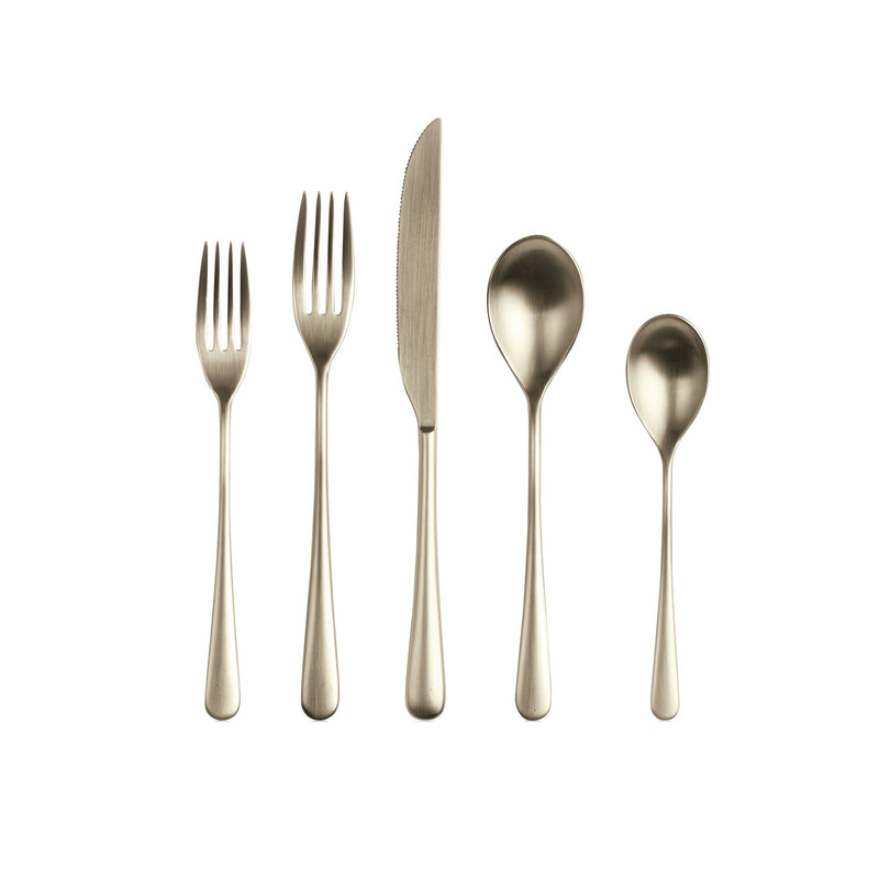 Mepra - Neve Ice Champagne Flatware Set - 5 Pcs. – MPR-102522005IC – Image 1