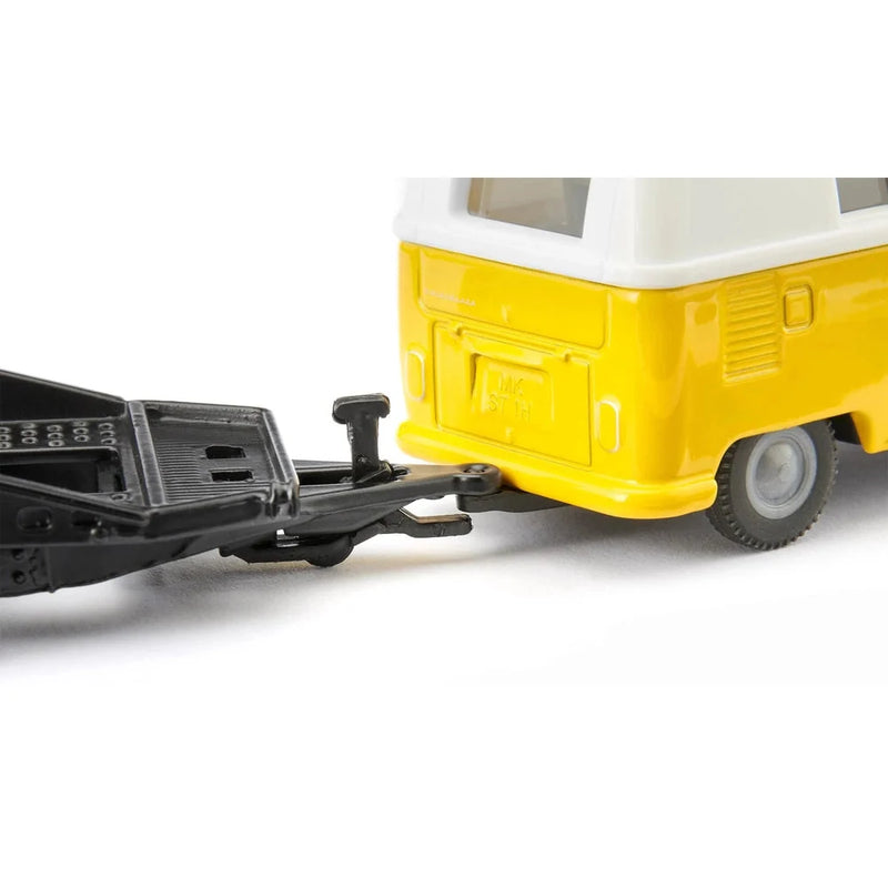 VW T1 WITH TRAILER AND VW BEETLE (1:50)