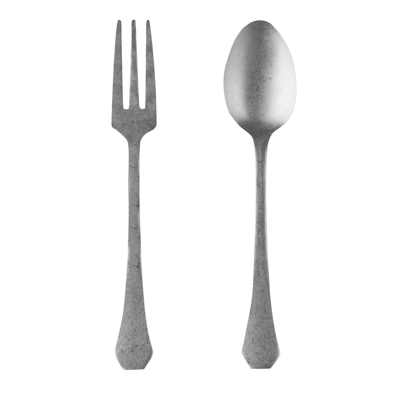 Mepra – Moretto Pewter – 2-Piece Serving Set – 102822110P – Image 1