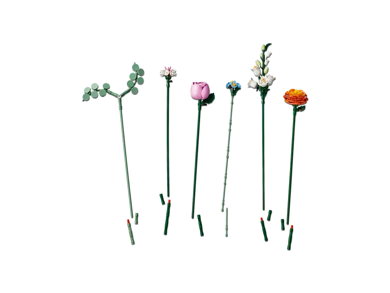 LEGO - 10342 - COLLECTION BOTANIQUE - Joli bouquet de fleurs roses - 749 pièces