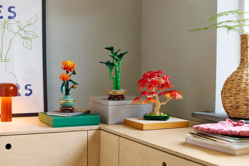 LEGO - 10348 - BOTANICAL COLLECTION - Japanese Red Maple Bonsai Tree - 474pcs