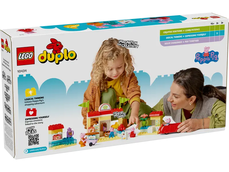 LEGO - 10434 - DUPLO - Le supermarché Peppa Pig - 70 pièces