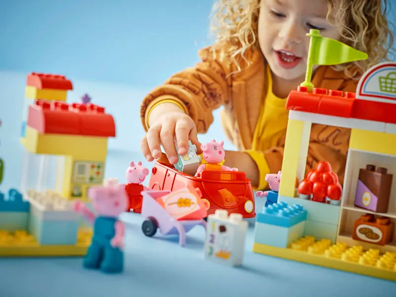 LEGO - 10434 - DUPLO - Le supermarché Peppa Pig - 70 pièces