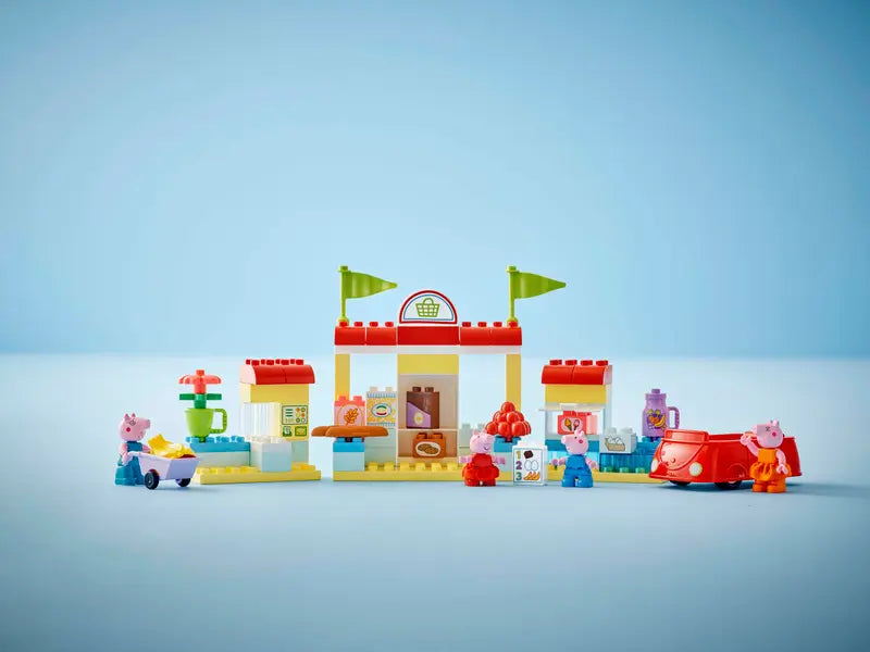 LEGO - 10434 - DUPLO - Le supermarché Peppa Pig - 70 pièces