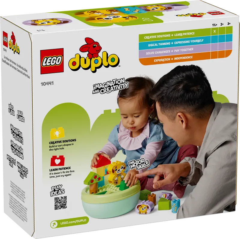 LEGO - 10441 - DUPLO - Shape Sorter: Puppy House - 17pcs