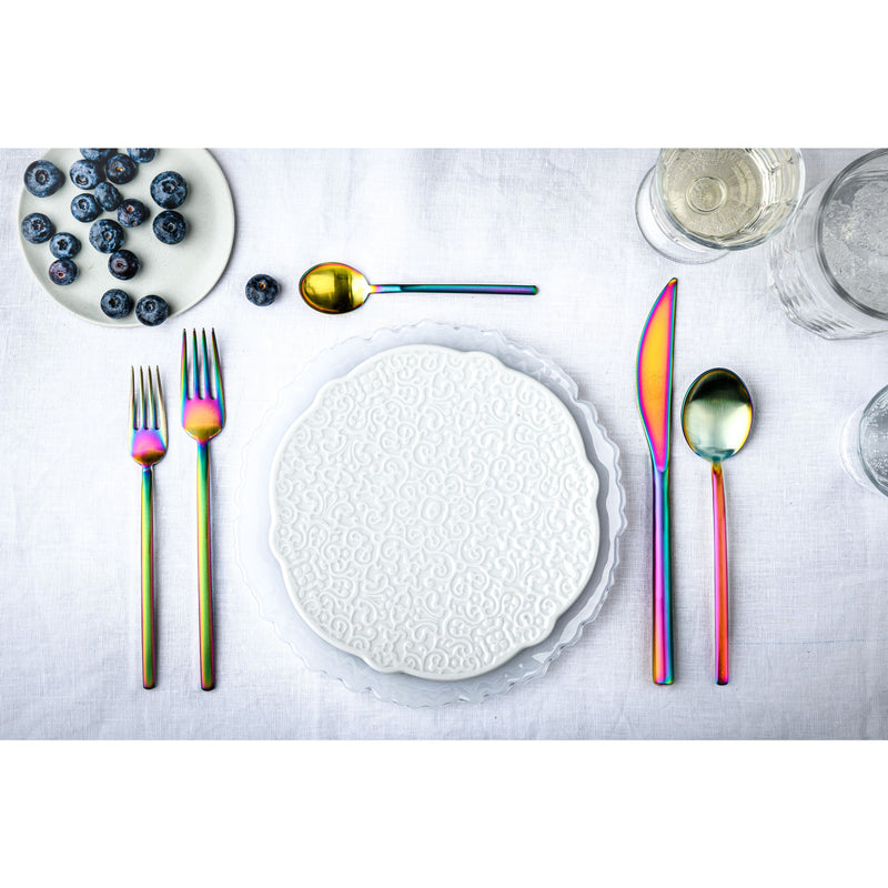 Mepra – Due Ice Rainbow – 20-Piece Flatware Set – 104422020IA – Image 2