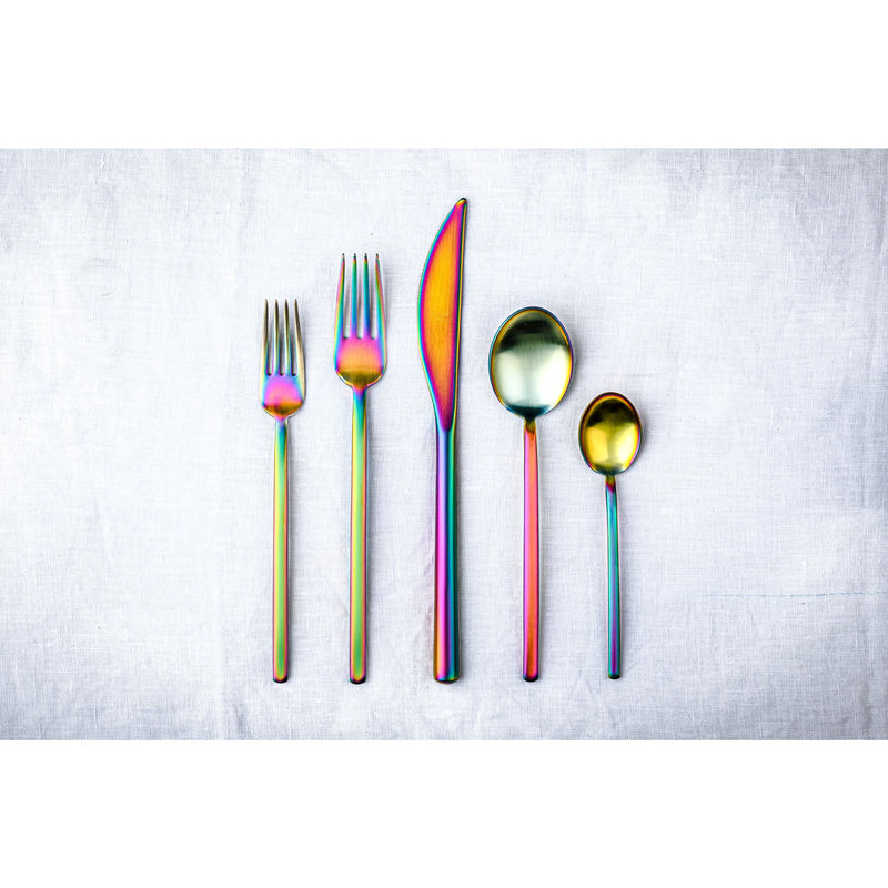 Mepra – Due Ice Rainbow – 20-Piece Flatware Set – 104422020IA – Image 4
