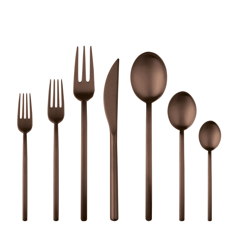 Mepra - Due Ice Bronze Flatware Set - 32 Pcs. – MPR-104422032IB – Image 1