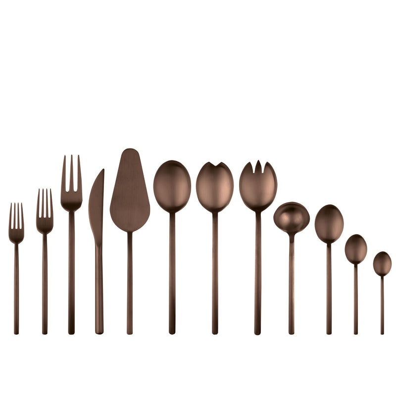 Mepra – Due Ice Bronze – 67-Piece Flatware Set – 104422067IB – Image 1