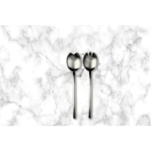 Mepra – Due Ice Black Gold Salad – 2-Piece Serving Set – 104422122ION – Image 2